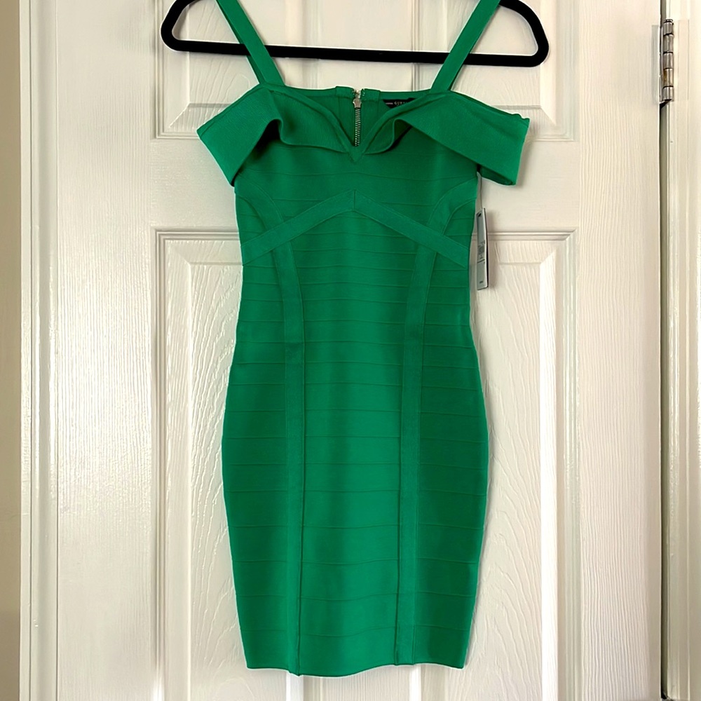 Women’s Guess bodycon dress size XS green